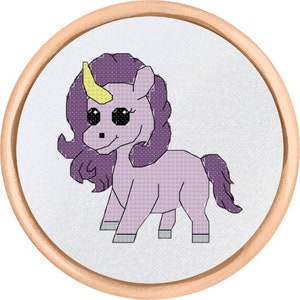 Unicorn Cross Stitch Pattern - PDF Download