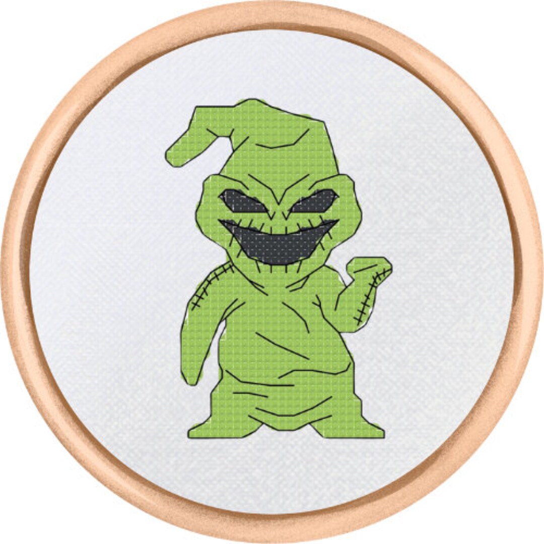 Oogey Boogey Cross Stitch Pattern - NBC - Nightmare Before Christmas - Etsy