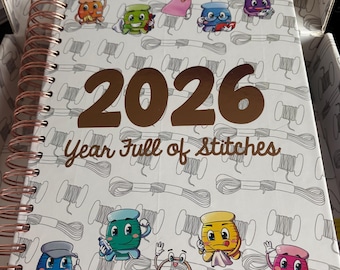 2026 Cross Stitch Planner