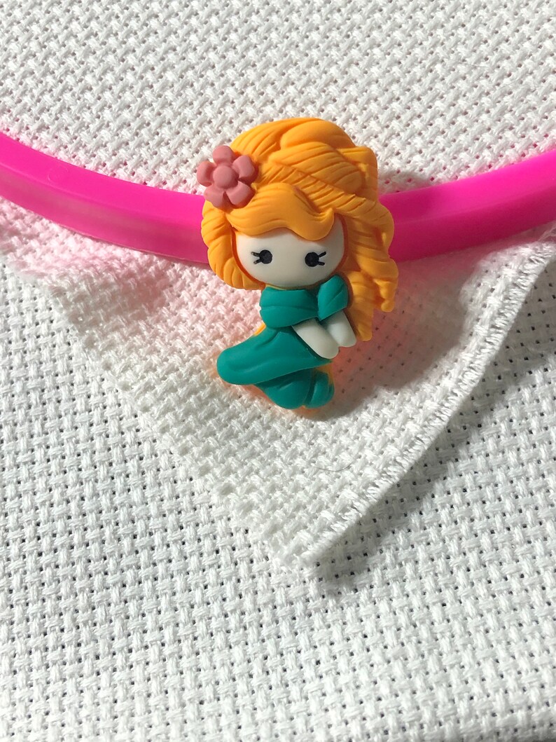 Princess Needleminder Merida Cross Stitch Needleminder
