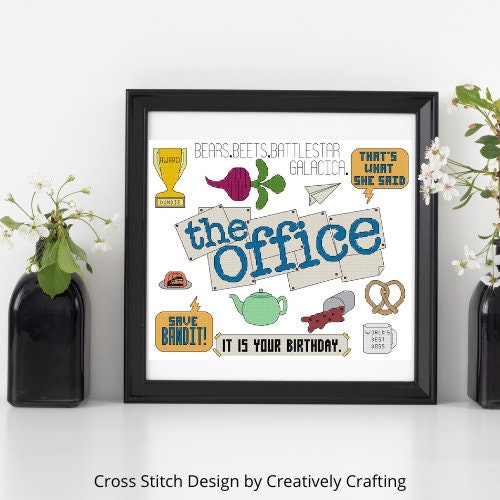 The Office Cross Stitch Pattern - PDF Download