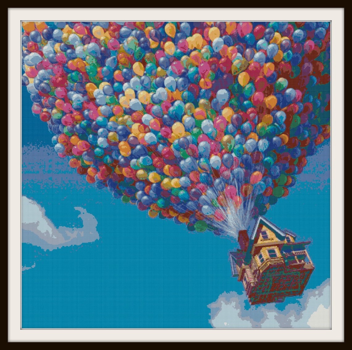 Up Cross Stitch Pattern Disney Cross Stitch Pattern Up Etsy