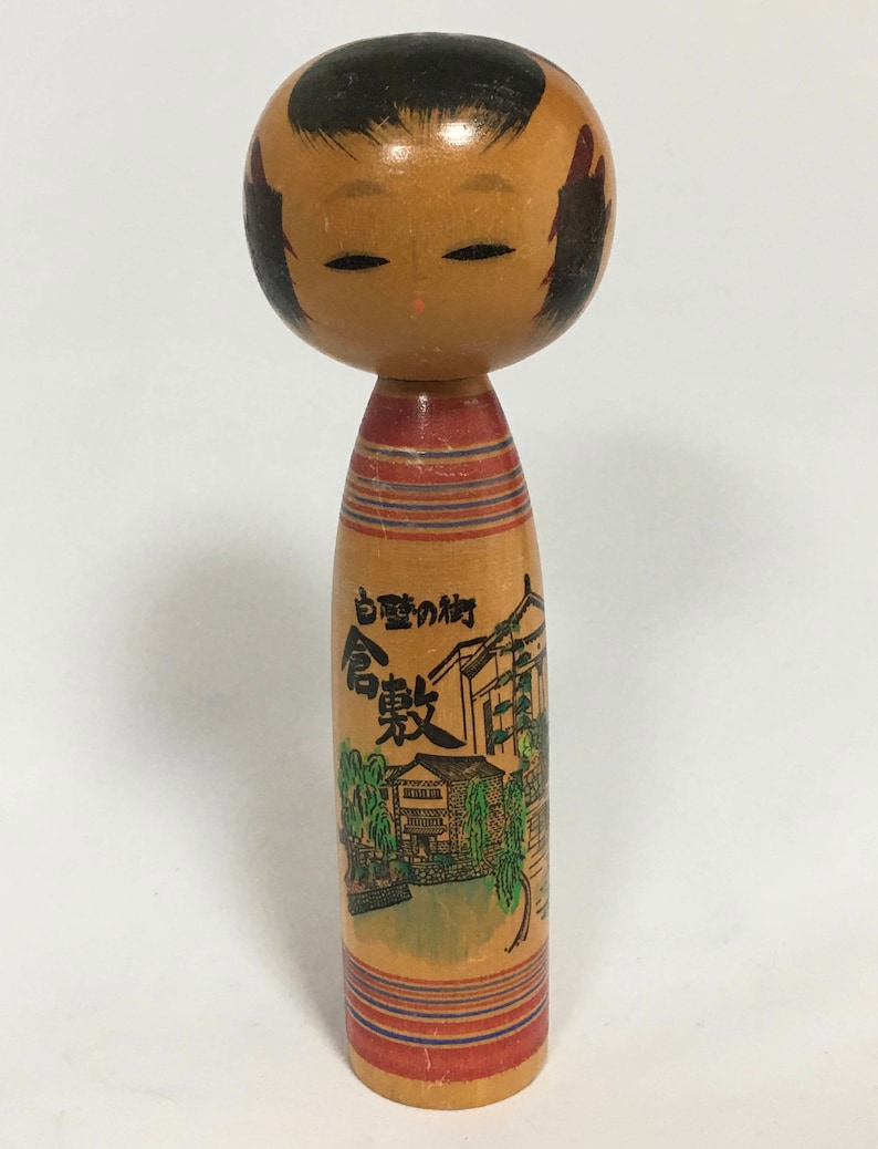 antique kokeshi dolls
