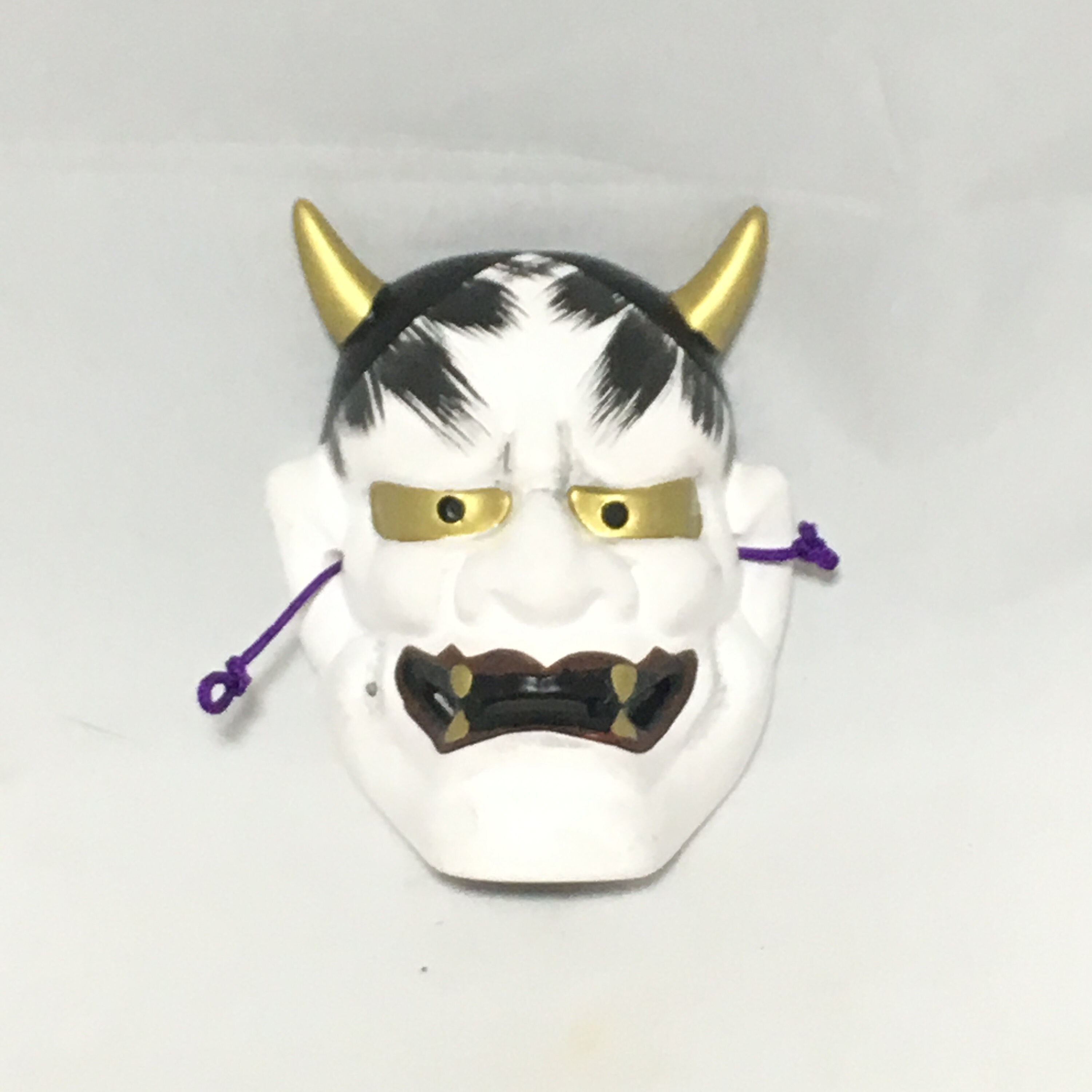 Oni Mask Japanese Ceramics Oni Demon Mask Oni Art Etsy