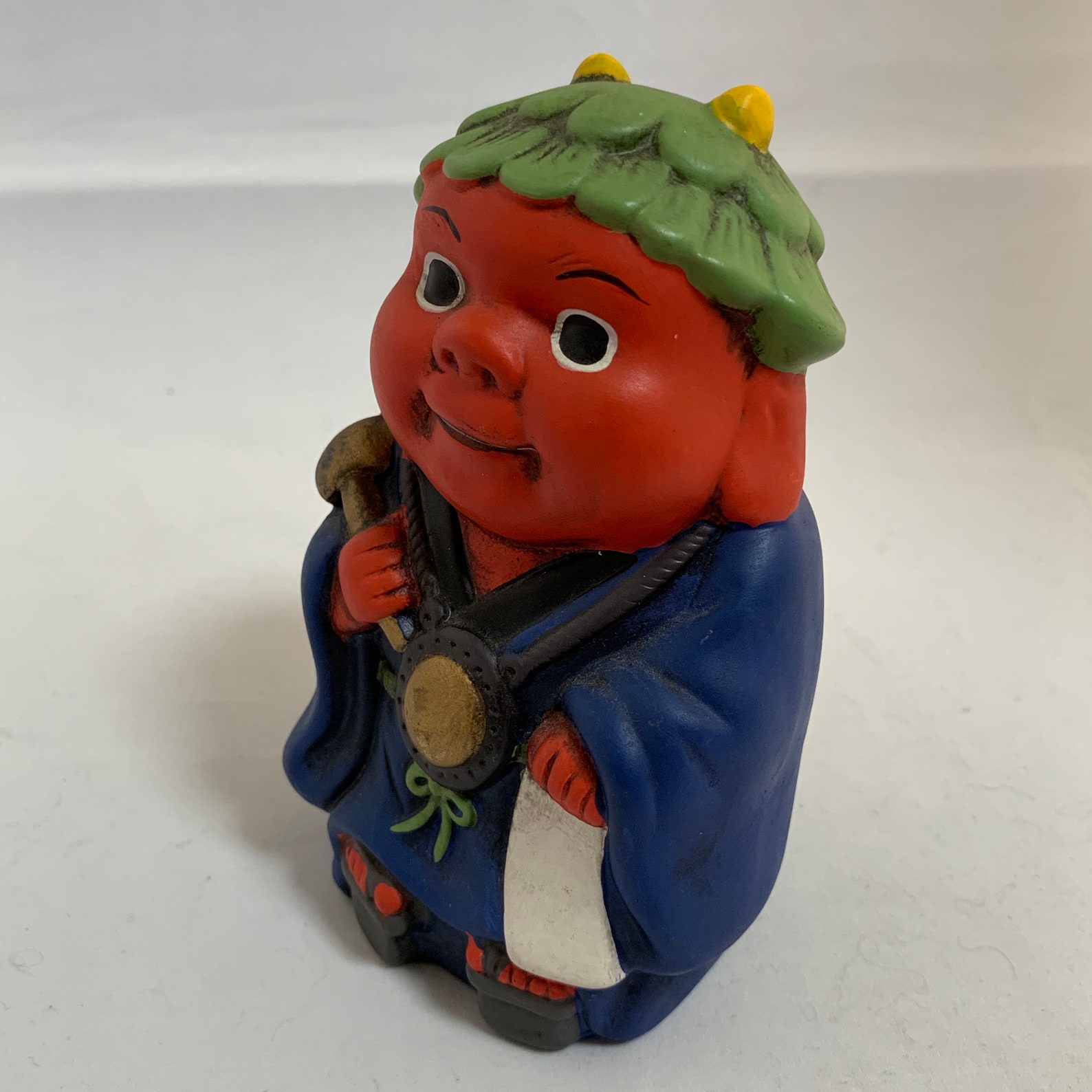 Oni Figure Yokai Statue Oni Boy Kawaii Demon Japanese Etsy UK