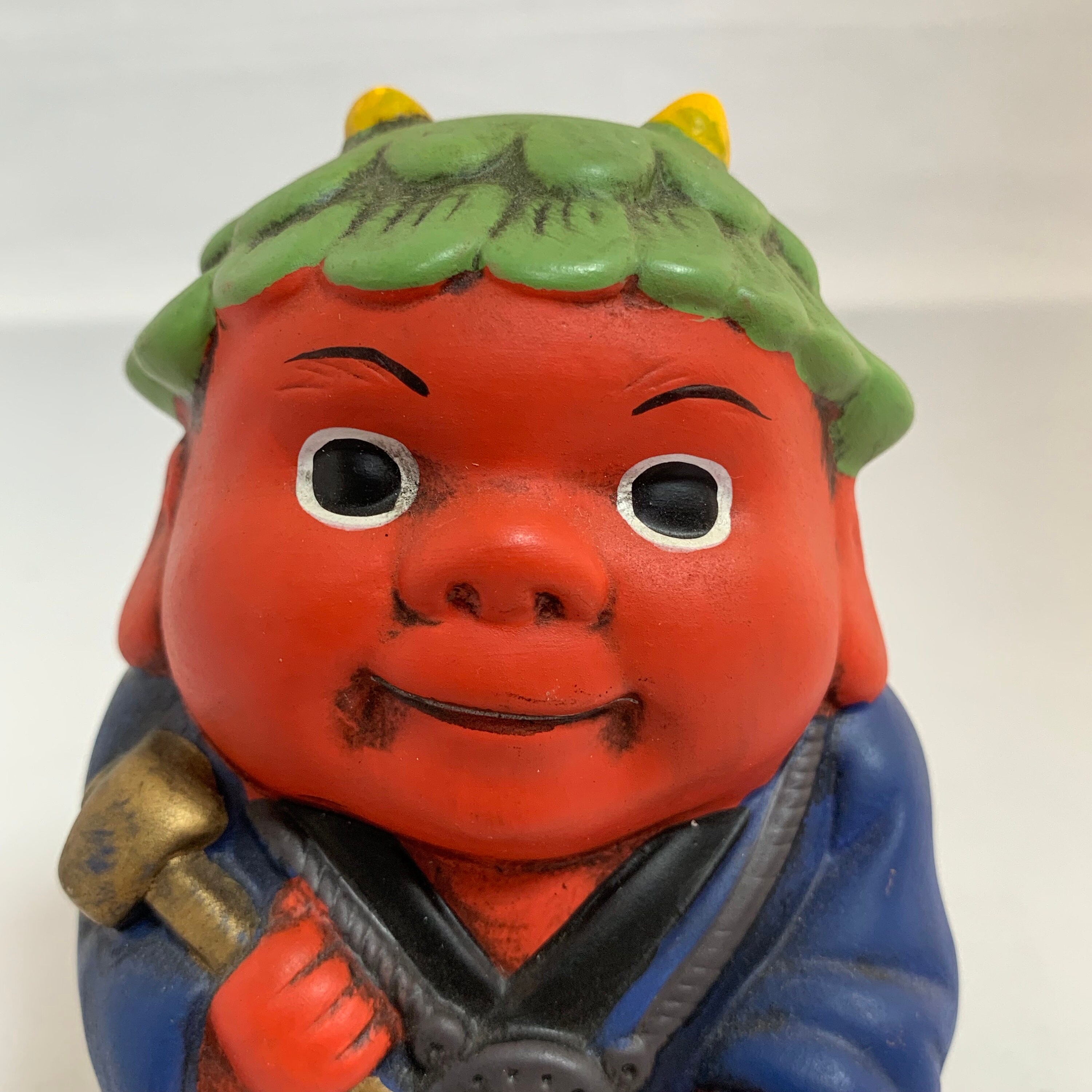 Oni Figure Yokai Statue Oni Boy Kawaii Demon Japanese Etsy