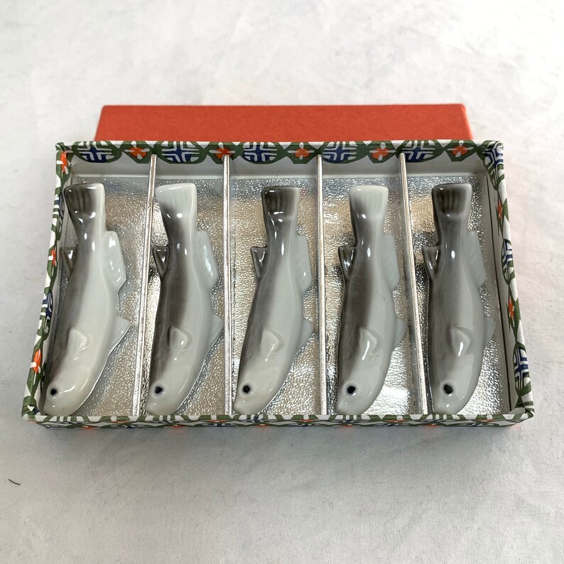 Chopstick Rest Japanese Chopstick Holder Fish Chopstick Etsy
