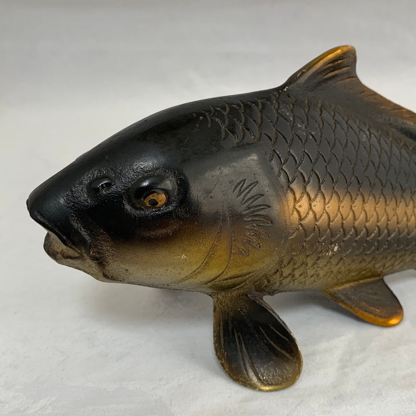 Japanese Koi Brass Koi Fish Koi Fish Statue Koi Koi Art - Etsy