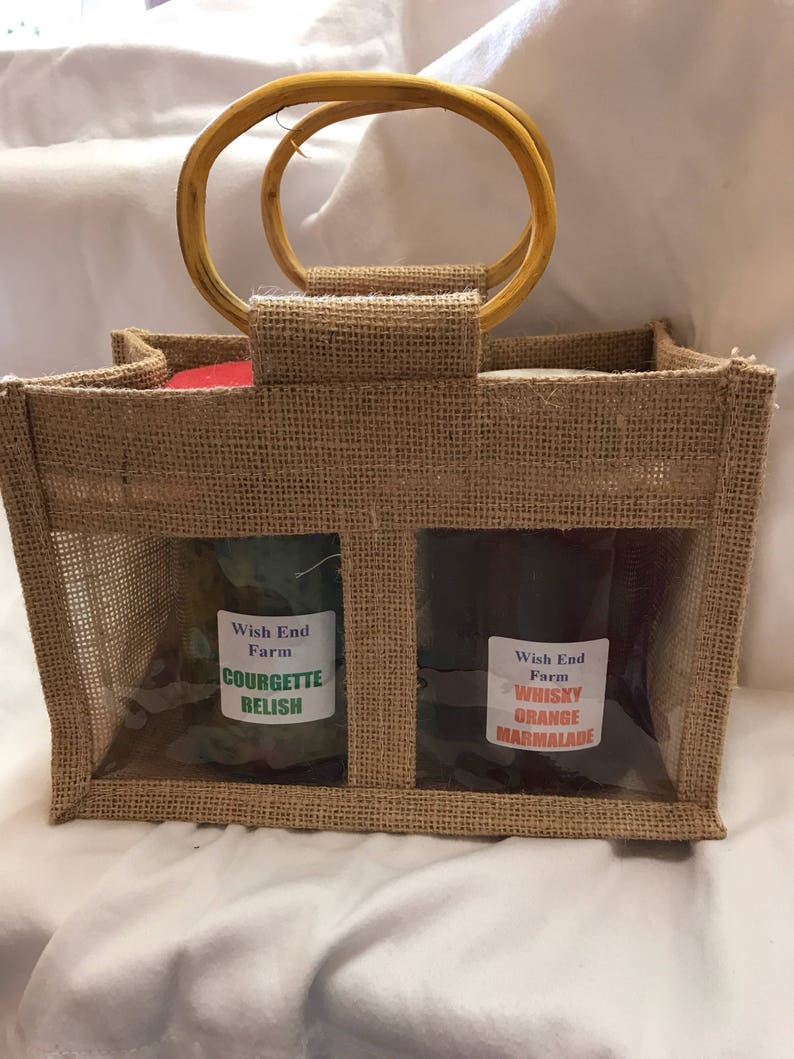 Window Jute Gift Bag Large, Gift Bag, Double Window, Wedding Favor Bag, Welcome Bag, Favors Bag, Rustic Gift Bag, Burlap Bag, Eco Friendly image 5