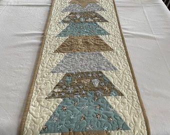 Christmas Table Runner, Handmade in Wales, Christmas Table Linen, Festive Table Runner, Holiday Table Runner, Rustic