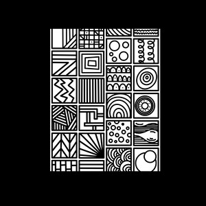 Coloring Page Abstract Patterns 15