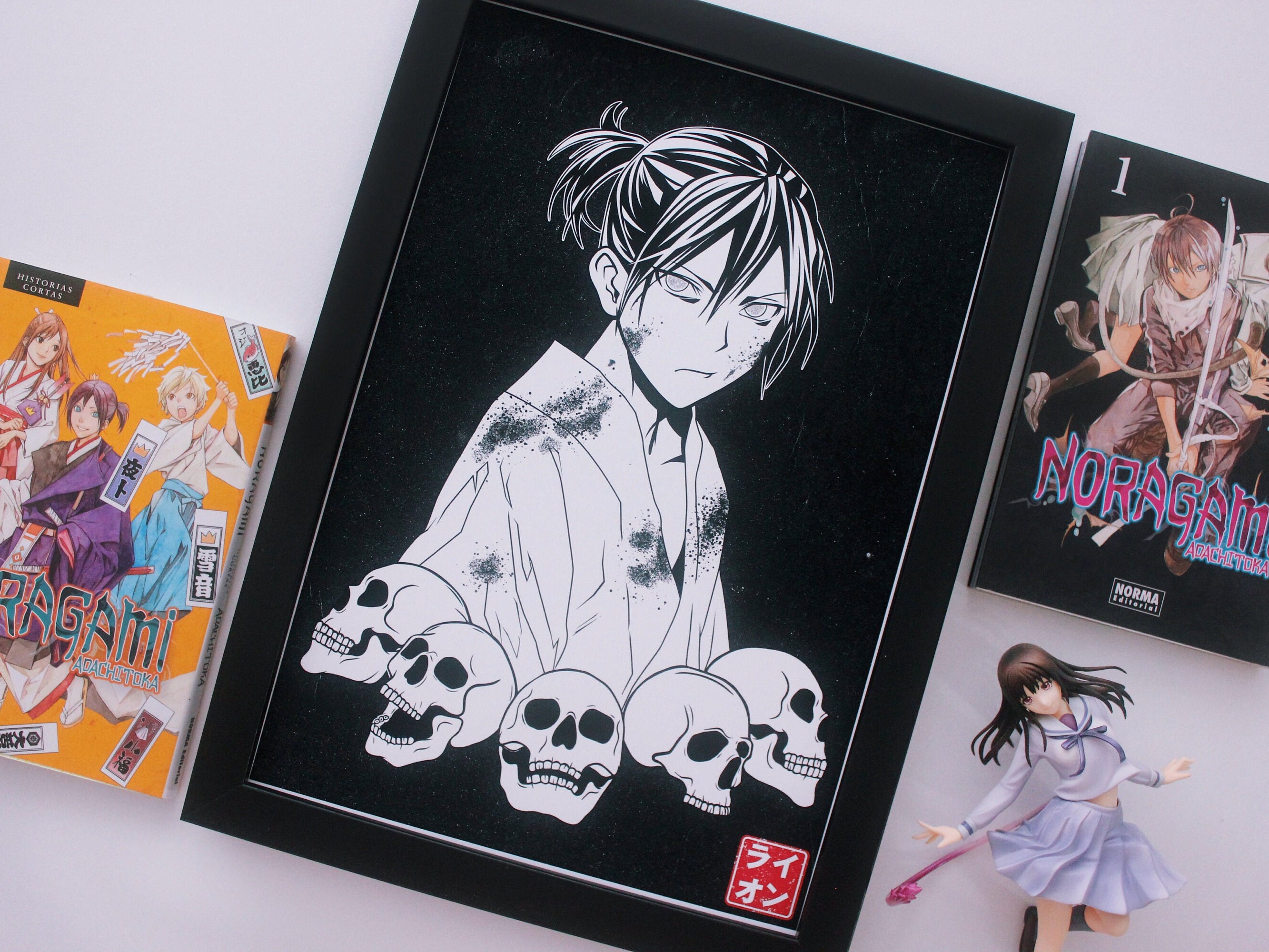 Japanese Art Yato God Noragami Anime Manga For Fans Wood Print by