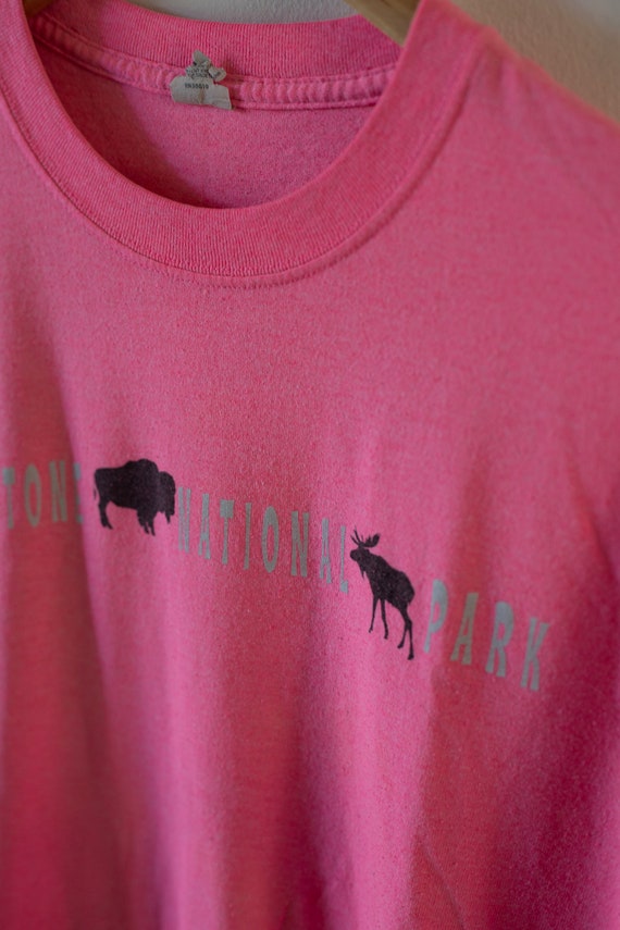Thrifted Yellowstone National Park T-shirt - image 5