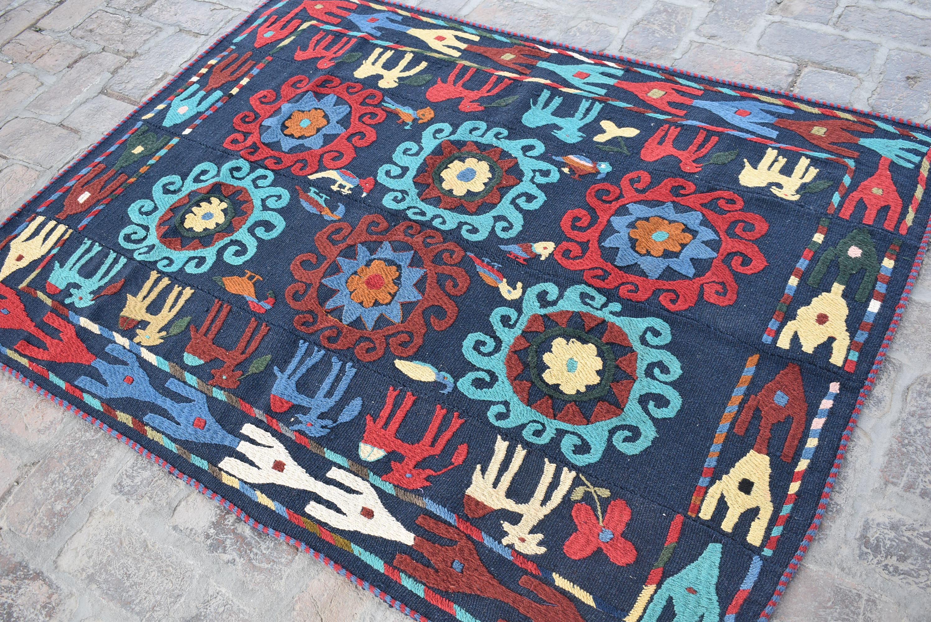 アフガンラグ 40×90 アフガンラグ 40×90