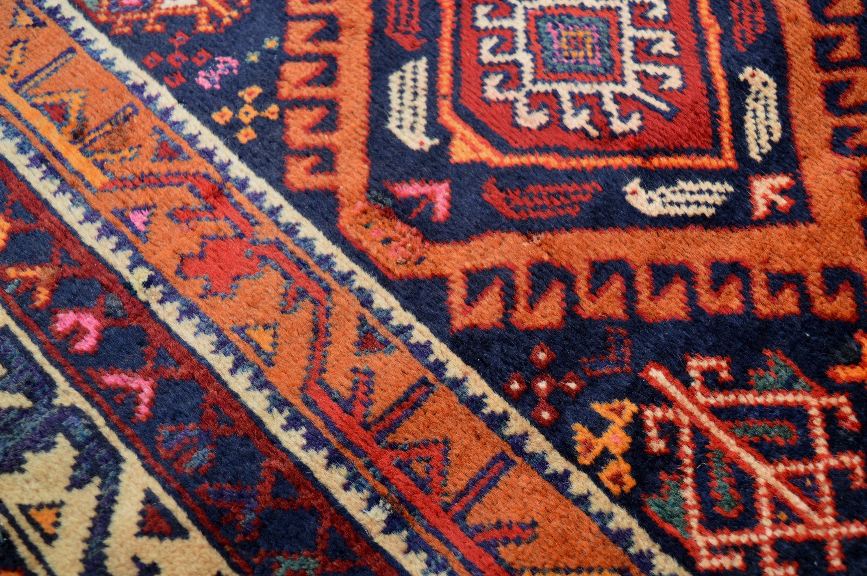 Shindand Rug 3'6 X 6'7 Feet, Stunning Vintage Afghan Tribal Best Baluchi Shindand ...