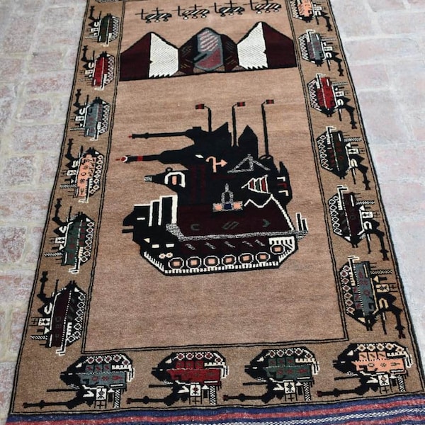 Afghan War Rug Etsy