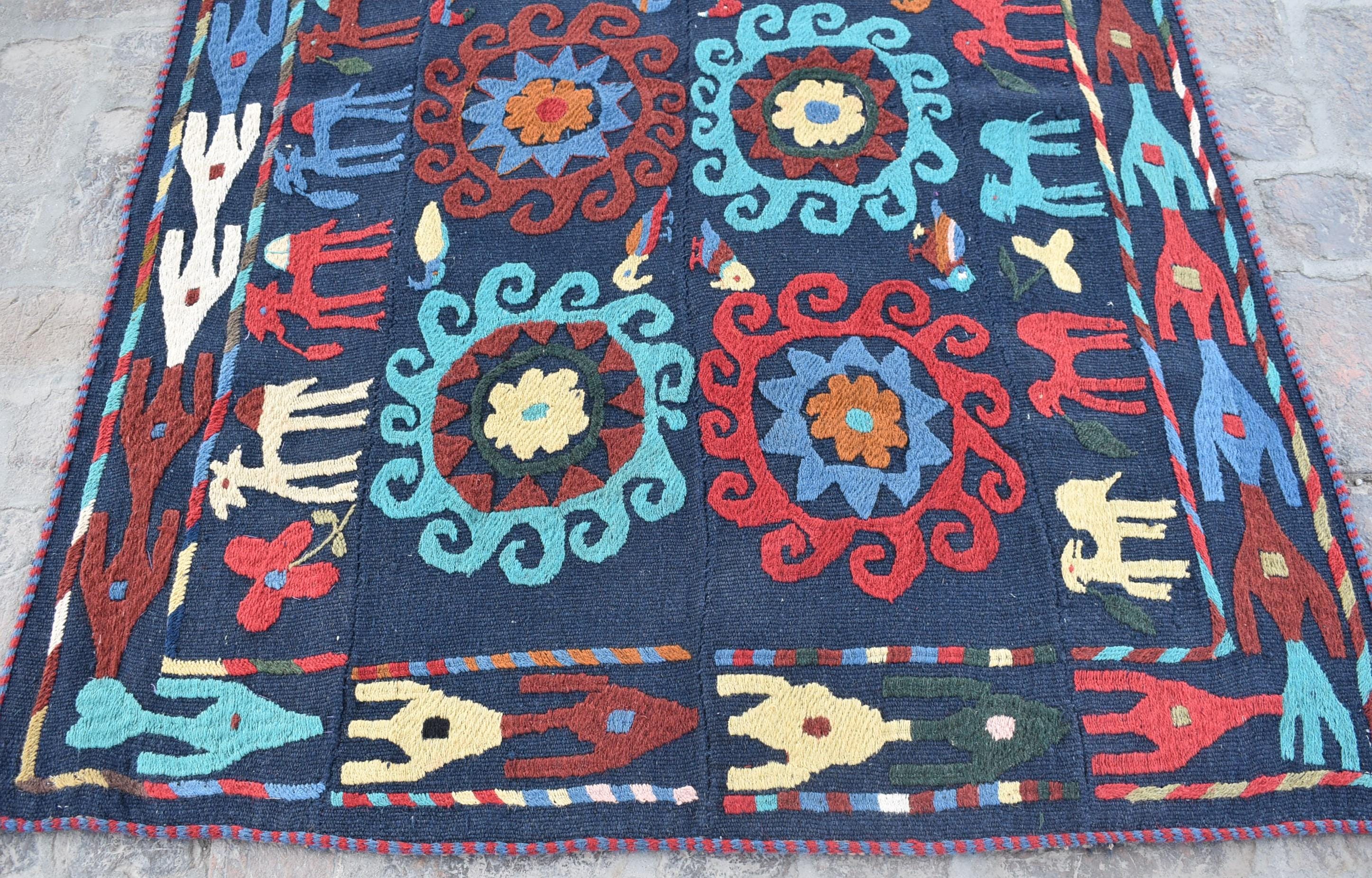 アフガンラグ 40×90 アフガンラグ 40×90