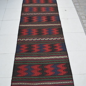 2&#39;9 x 8&#39;10 Feet, Gorgeous vintage afghan tribal best herat maldari very rare wool kilim runner rug &gt;&gt;&gt; REDUCED PRICE