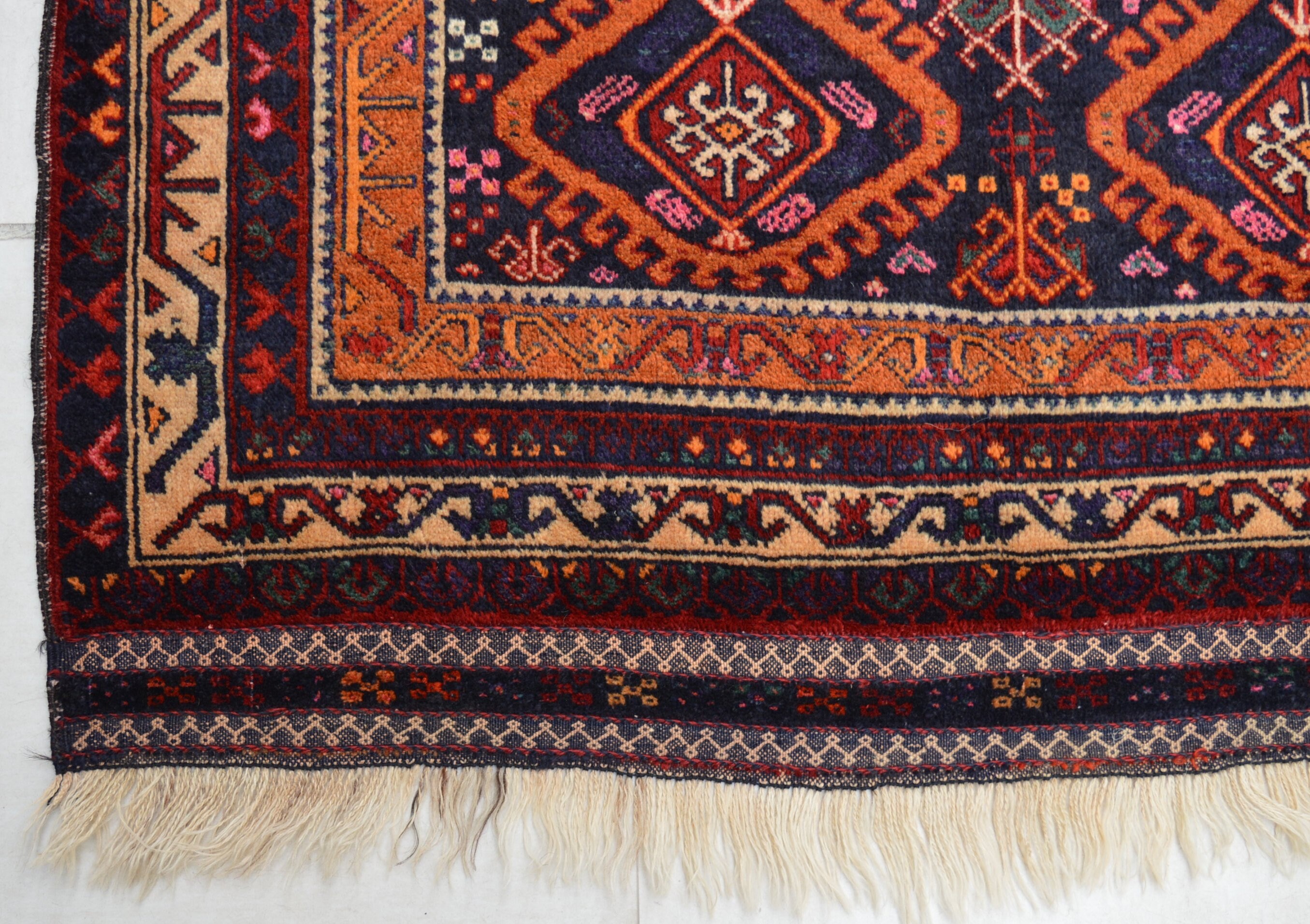 Shindand Rug 3'6 X 6'7 Feet, Stunning Vintage Afghan Tribal Best Baluchi Shindand ...