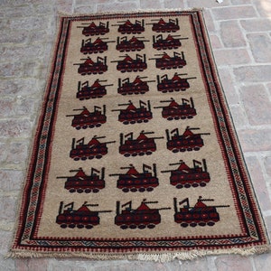 2&#39;10 x 4&#39;10 Feet, Gorgeous handmade vintage afghan tribal shindand war area rug, hand knotted rug, 3x5 rug, vintage rug, 100% wool rug, rugs