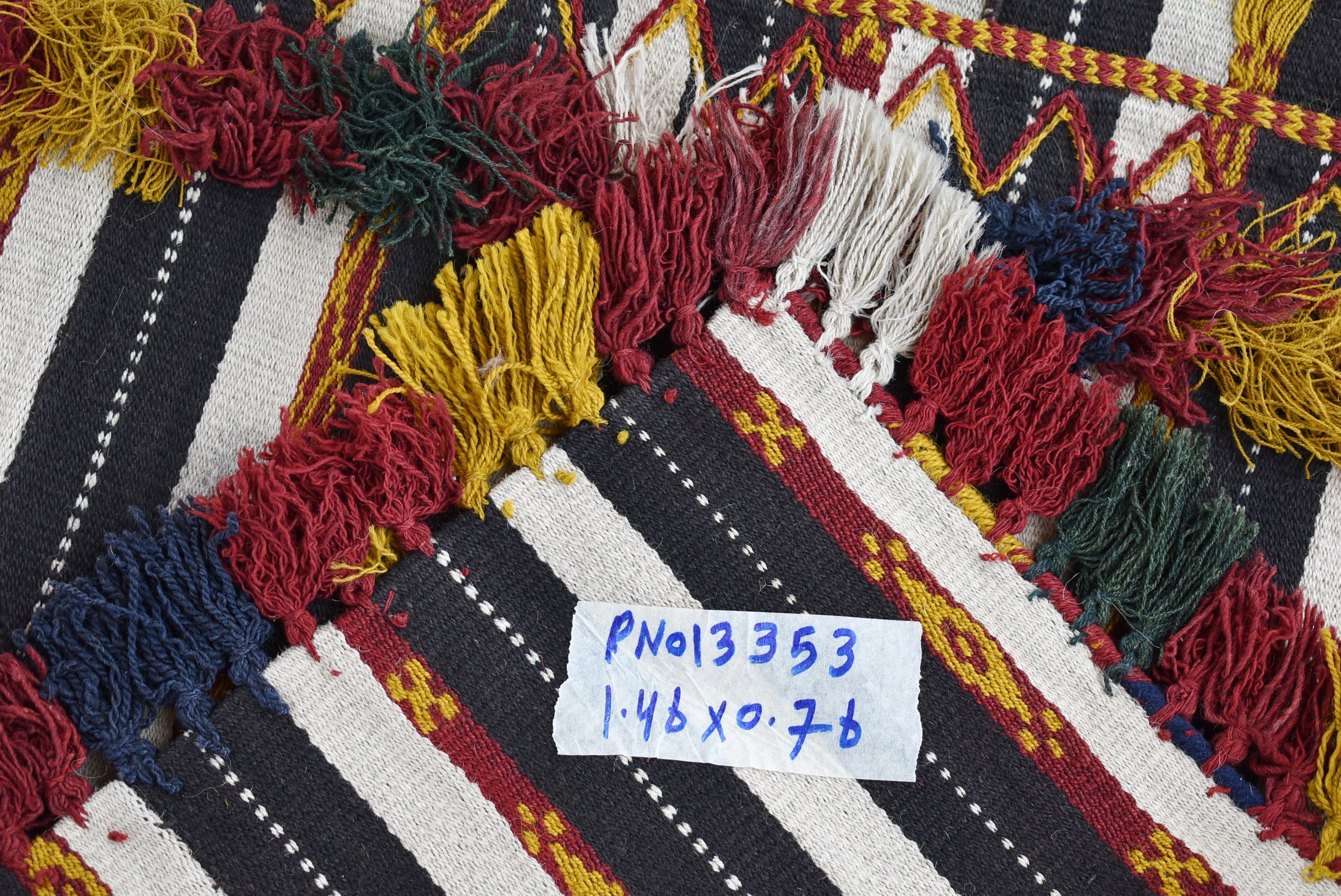 2'6 X 4'10 Feet, Gorgeous Handmade Vintage Afghan Khorjin