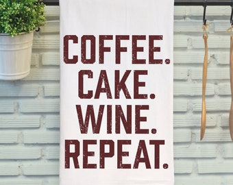 Fueled by Wine Flour Sack Towel