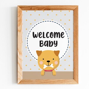 Nursery Printable Set, Nursery Wall Art, Baby Printables, Gender ...