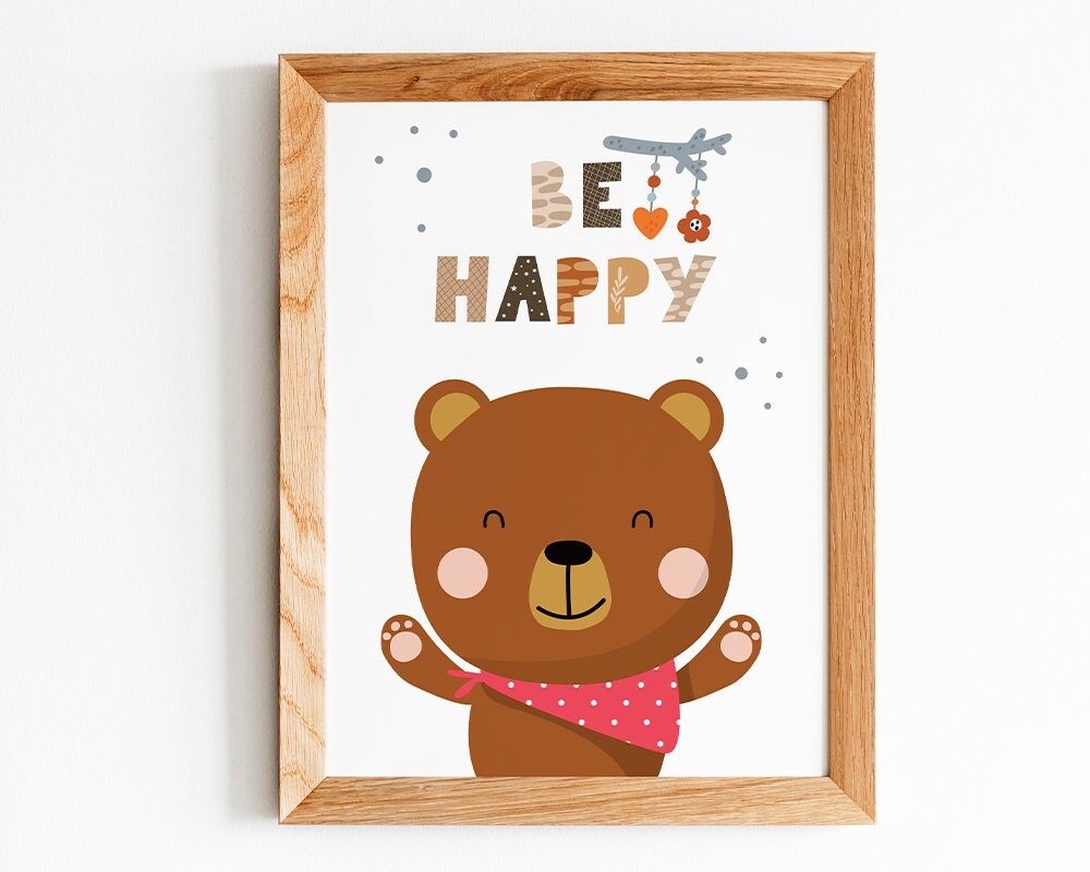 Nursery Printable Set, Nursery Wall Art, Baby Printables, Gender ...