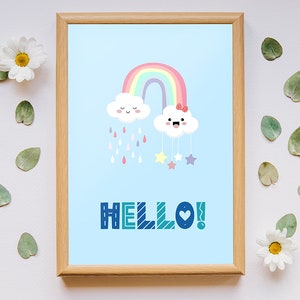 Nursery Wall Art Nursery Decor Baby Printable Nursery - Etsy