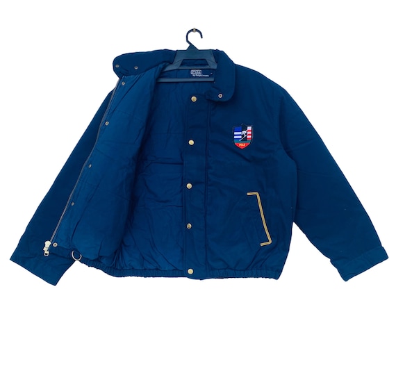 Rare Polo Ski puffer jacket/polo stadium 92-93/po… - image 2