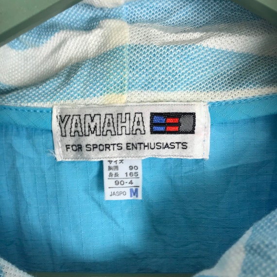 Vtg 90s Team Yamaha enthusiast sport light jacket… - image 7