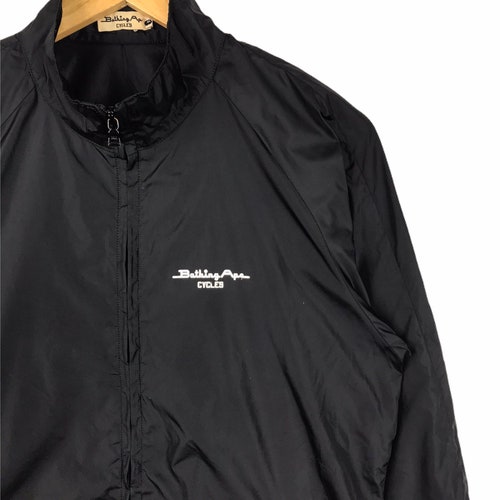 Vtg 90s A Bathing Ape cycle shops light jacket winbreaker zipper M size