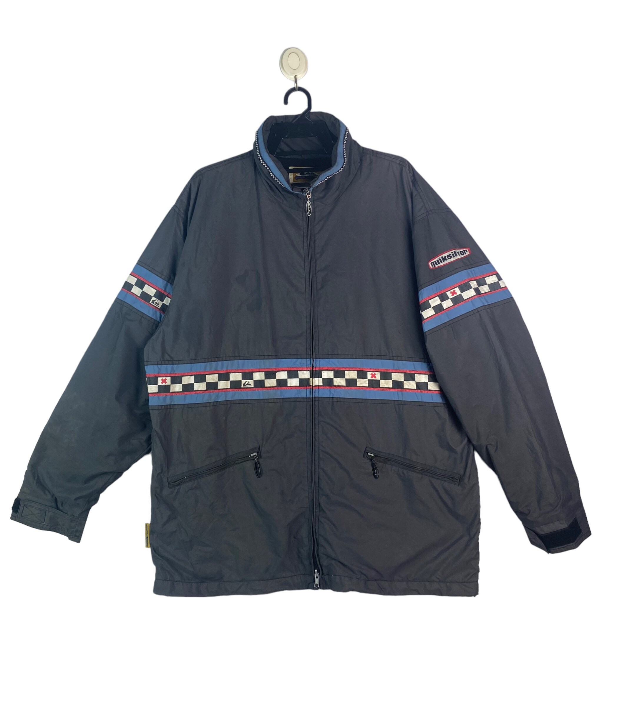 00s quiksilver nylon jacket