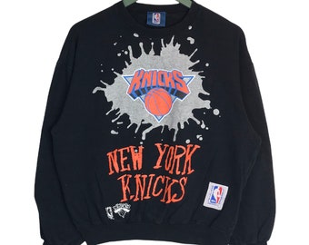 NY Knicks Mitchell & Ness Long Sleeve Shirt Size XXL NBA Leopard Print Logo