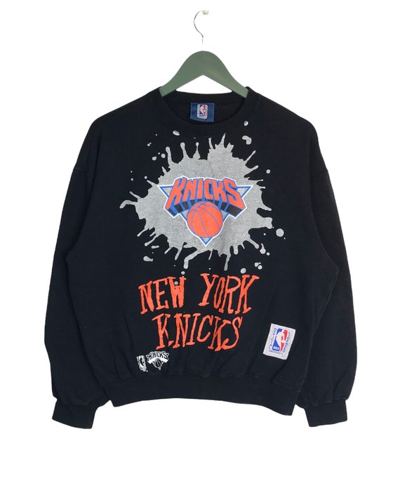 Vtg rare New York Knicks spell out splash paint de
