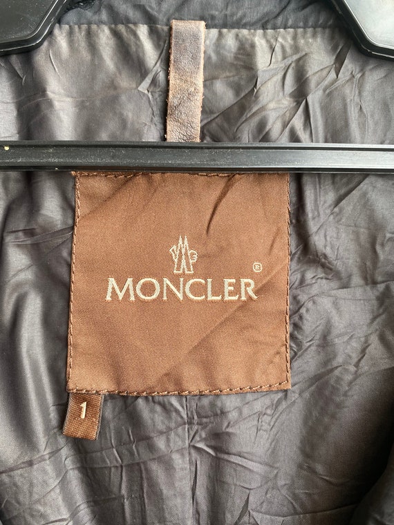 Vtg rare Moncler skiwear quilted jacket down jack… - image 8
