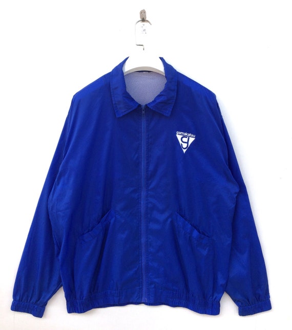 Buy Vtg Rare Gamakatsu Japan Fishing Gear Windbreaker Jacket Free