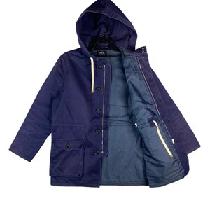 ジャケット・アウター 90s A.P.C. HBT Padded Hooded 3/4 Coat 90s A.P.C. HBT Padded Hooded 3/4 Coat