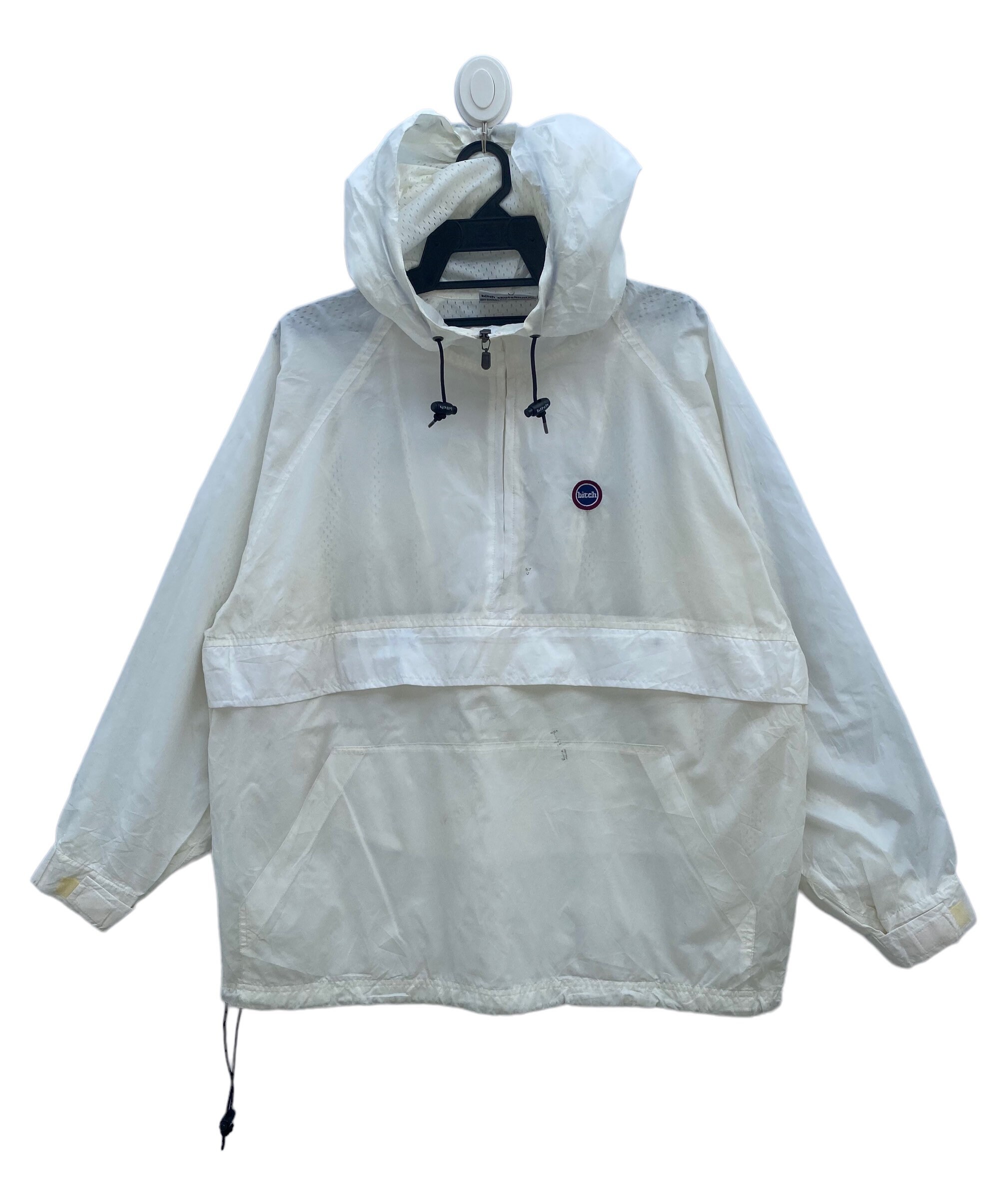Vtg 90s Bitch Skateboad Streetwear Halfzipper Pullover Vtg 90s Bitch Skateboad Streetwear Halfzipper Pullover