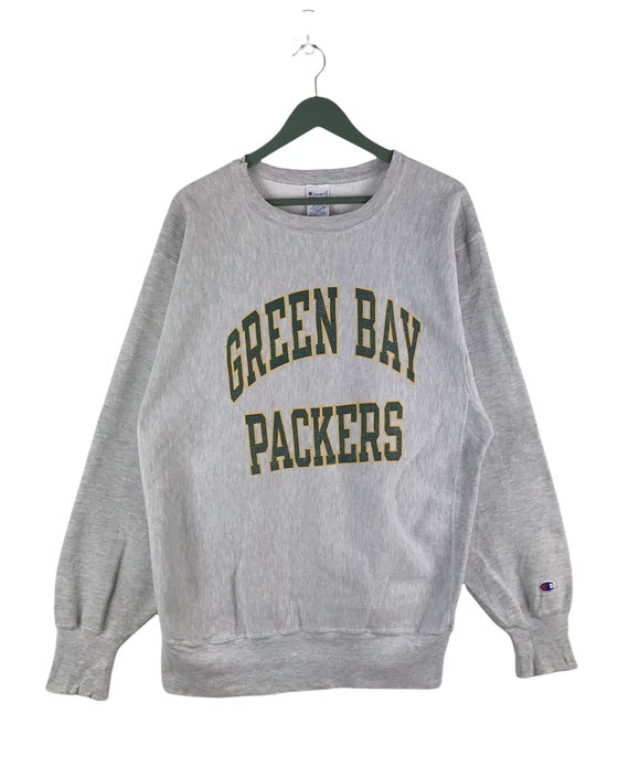 Vtg rare 90s Champion reverse weave Green Bay Pac… - image 1