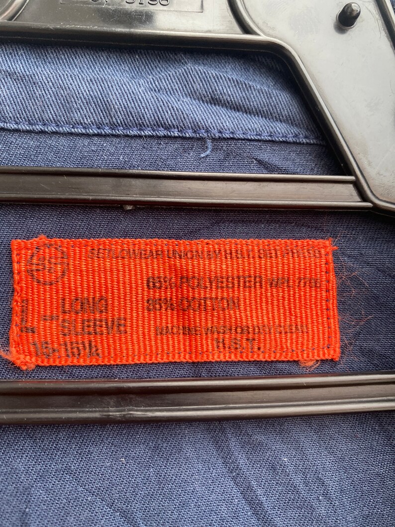 Vtg 90s Kemper Motorcycle Club Chainstitch Logo Coverall Patch Large