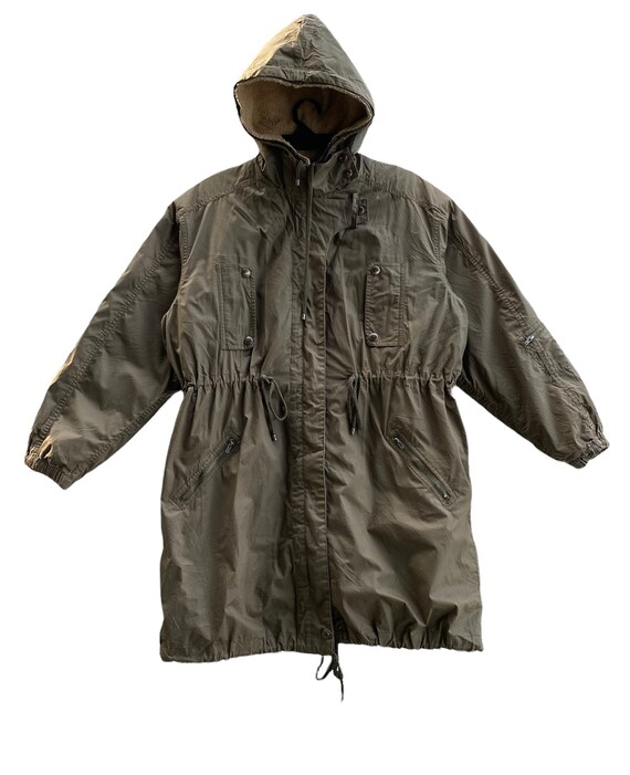 PARKA ARMY SHERPA