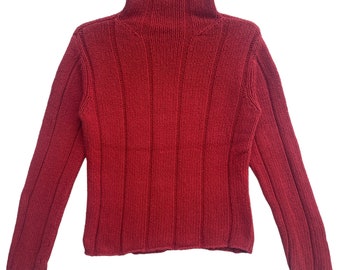 Vtg 90s Polo Sport by Ralph Lauren Polo Sportwomen knit turtle neck sweater jumper