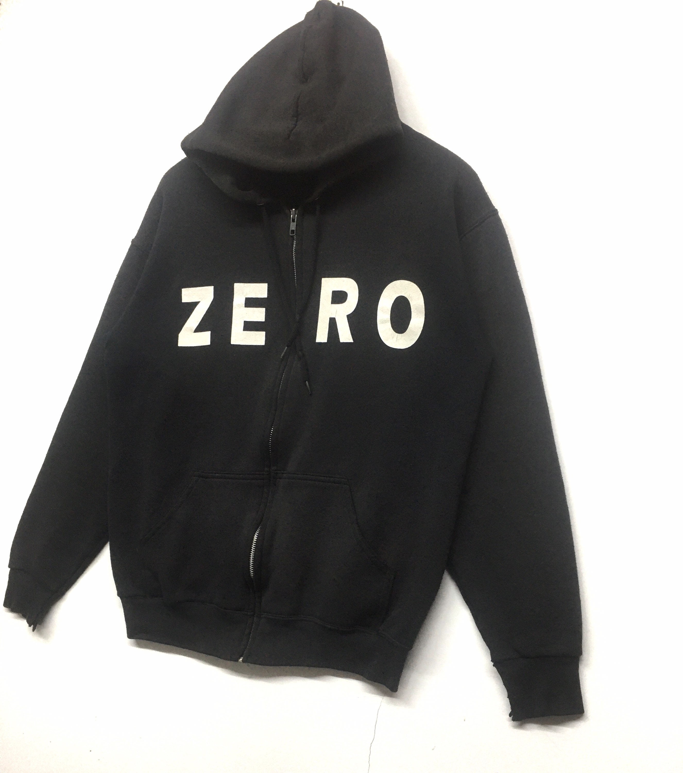 Rare Vtg 90s Zero Skateboards Skate Clothing Hoodies Sweater M Etsy
