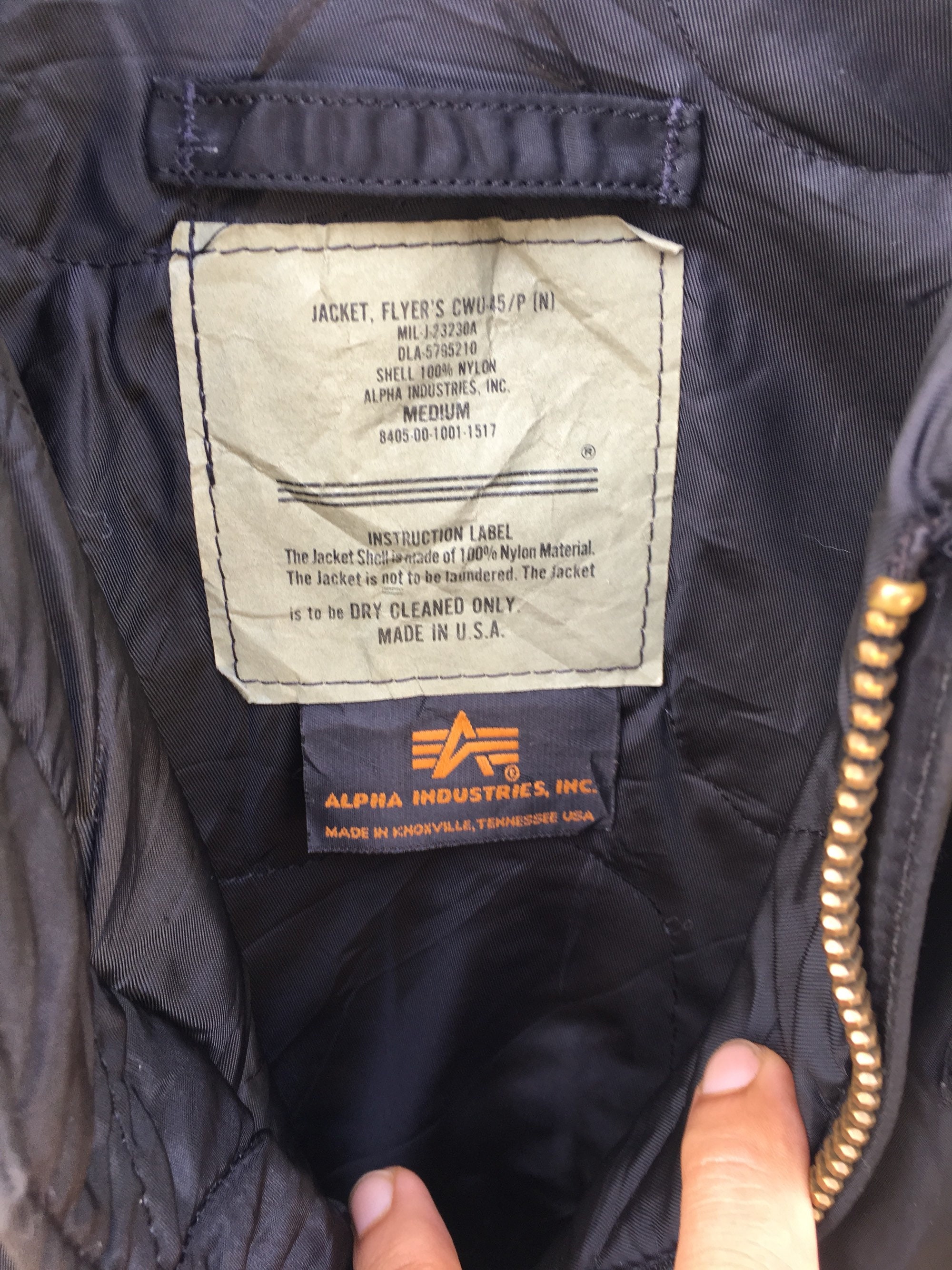 Vtg 90s Alpha Industries MA-1 Flight Bomber Military Jacket Vtg 90s Alpha Industries MA-1 Flight Bomber Military Jacket