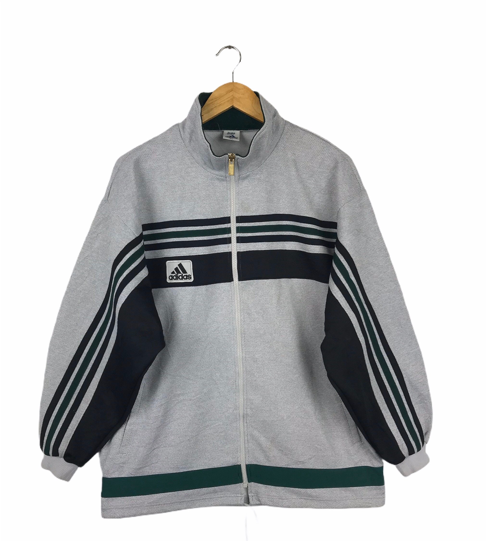 partij samenvoegen zebra Vtg 90s Adidas Equipment Three Stripes Zipper Sweater Jacket - Etsy