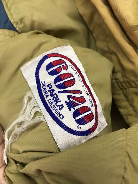 Buy Sierra Design 60/40 Mountain Parka Jacket 90s Vintage Jacket 