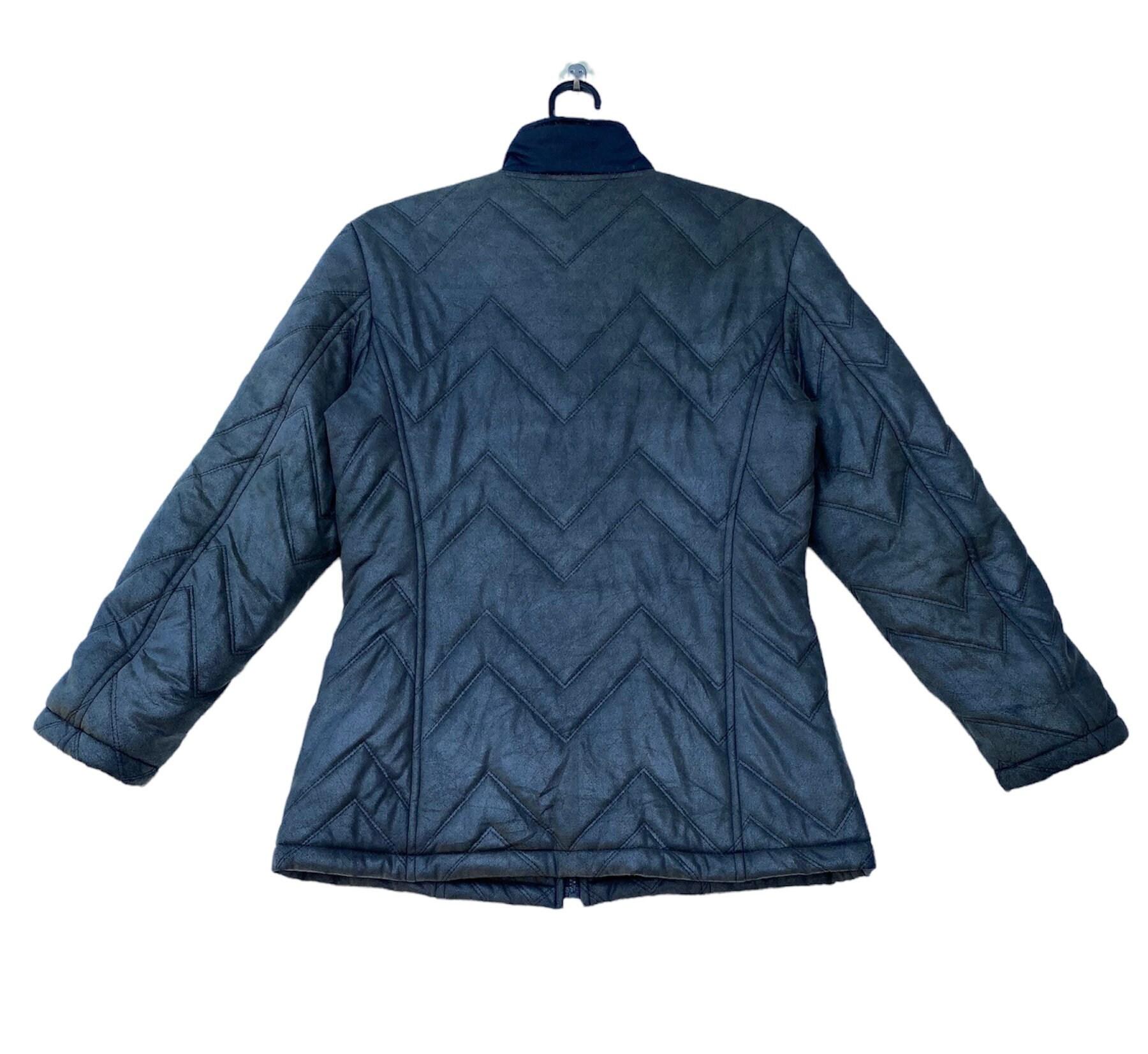 Vtg 90s Fendi Quilted Design Down Jacket Zip up Size 42 - Etsy