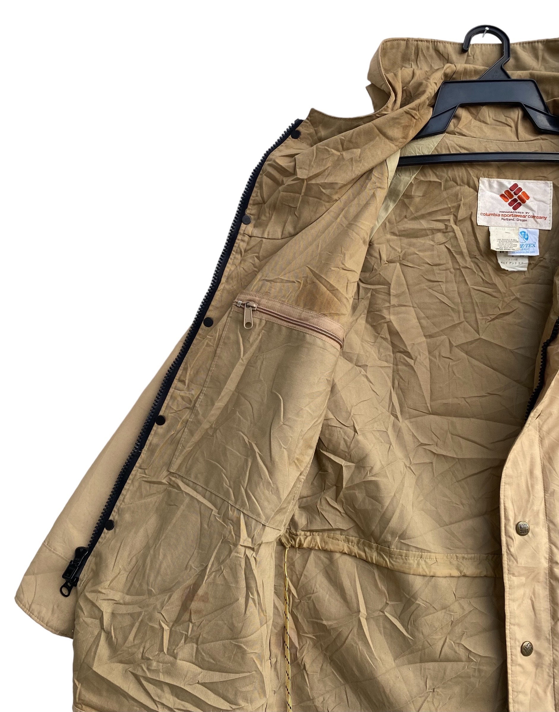 Vtg 80s Columbia Gore Tex Mountain Parka Jacket Small Size Vtg 80s Columbia Gore Tex Mountain Parka Jacket Small Size