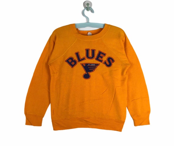 Vtg Rare 60s-70s St Louis Blues NHL Team Sweatshirt S Size
